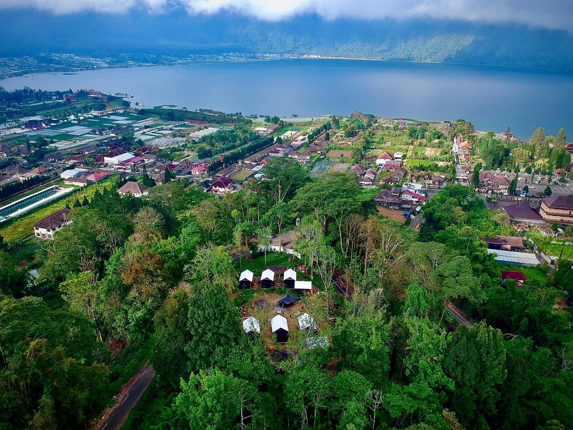 Green Lava Lake View Glamping Bedugul エクステリア 写真