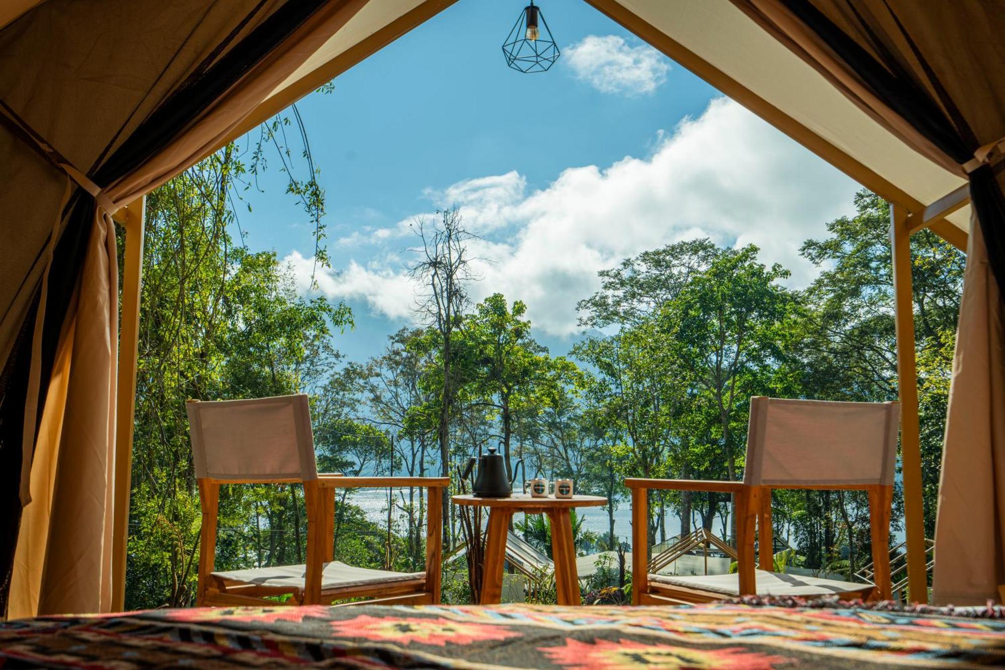 Green Lava Lake View Glamping Bedugul エクステリア 写真
