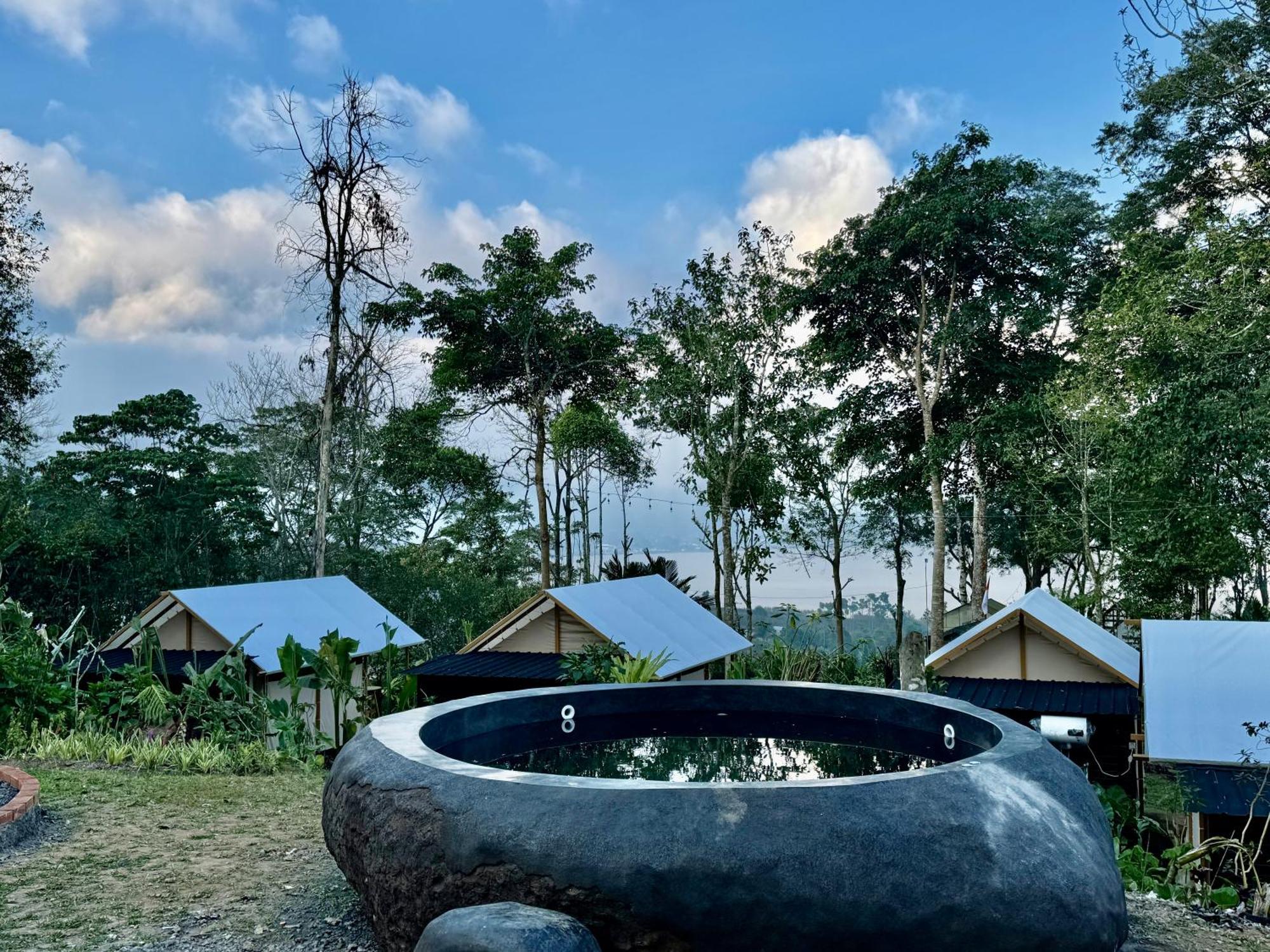 Green Lava Lake View Glamping Bedugul エクステリア 写真